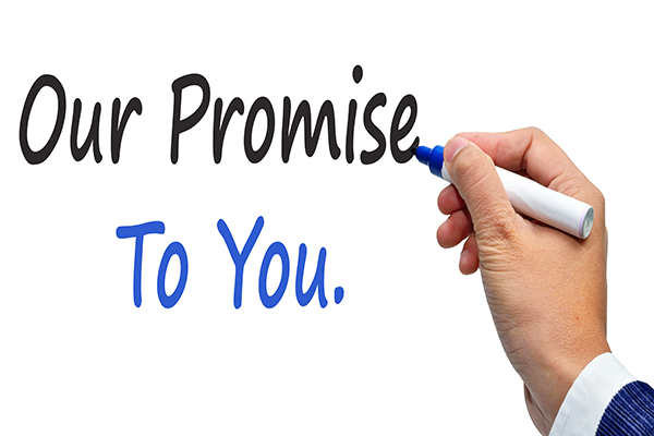 our promise to you Our Promise To You